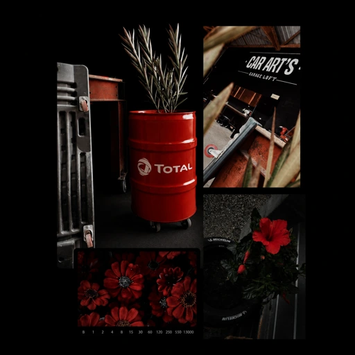 Bidon déco loft industriel — objet custom sur-mesure peinture personnalisée, Car Art's