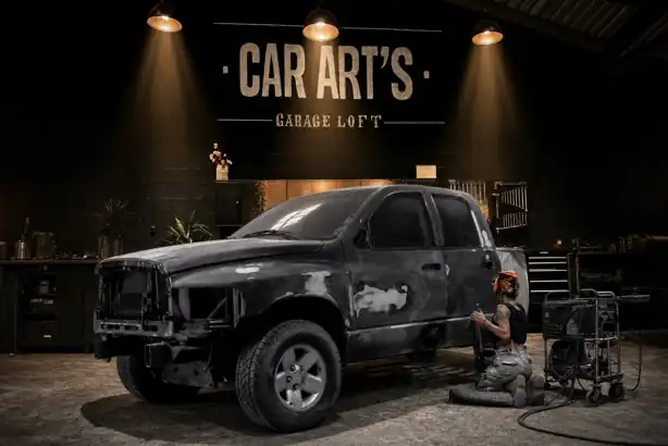 Dodge Ram avant transformation custom