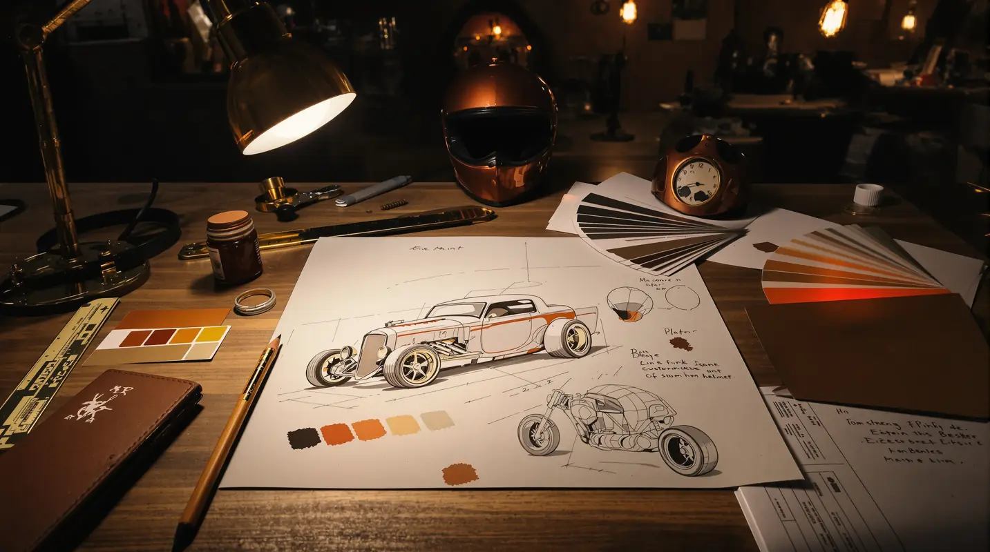 Laura Chaminade et Antoine Thevenet — atelier Car Art's Pont-du-Casse, devis personnalisé peinture custom carrosserie restauration
